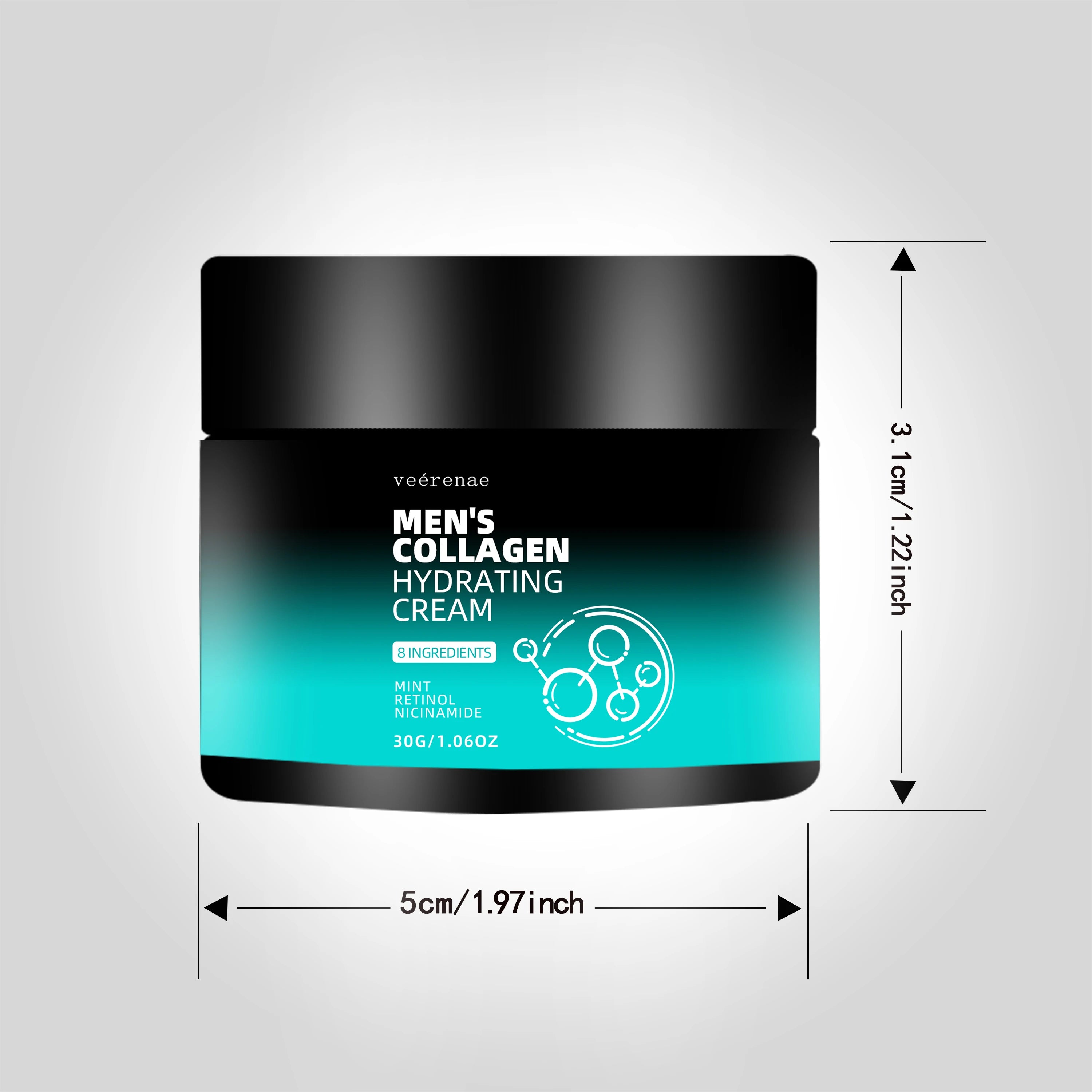 Men's Collagen Hydrating Cream | Oil-Balancing & Firming Formula by Botanica Luxe