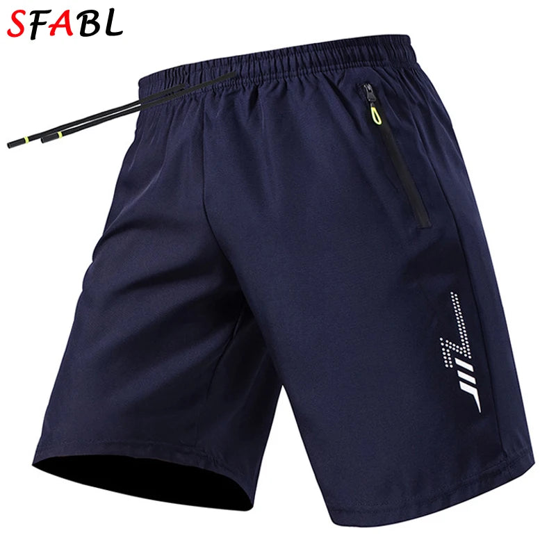 Thin Breathable Beach Short Pants Quick Dry Shorts Men's Football Soccer  Jogging Fitness