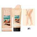 Body Foundation 100ml Tan Leg Makeup Lotion Even Skin Tone Waterproof Long Lasting Body Tanning Cream Medium Bronze Leg Makeup