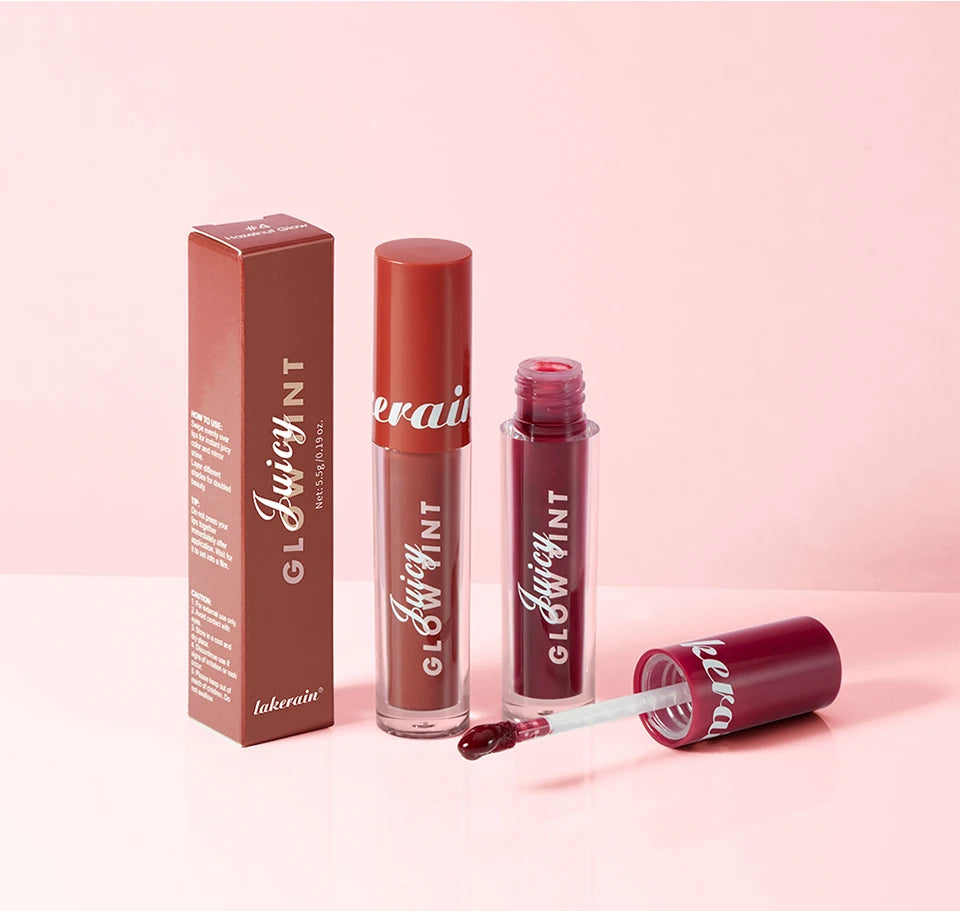 Mirror Lip Stain Lip Glaze Color Long Lasting Shiny Gloss Nude Lipstick Moisturizing Skin Brightening Cosmetics Lips Glosses