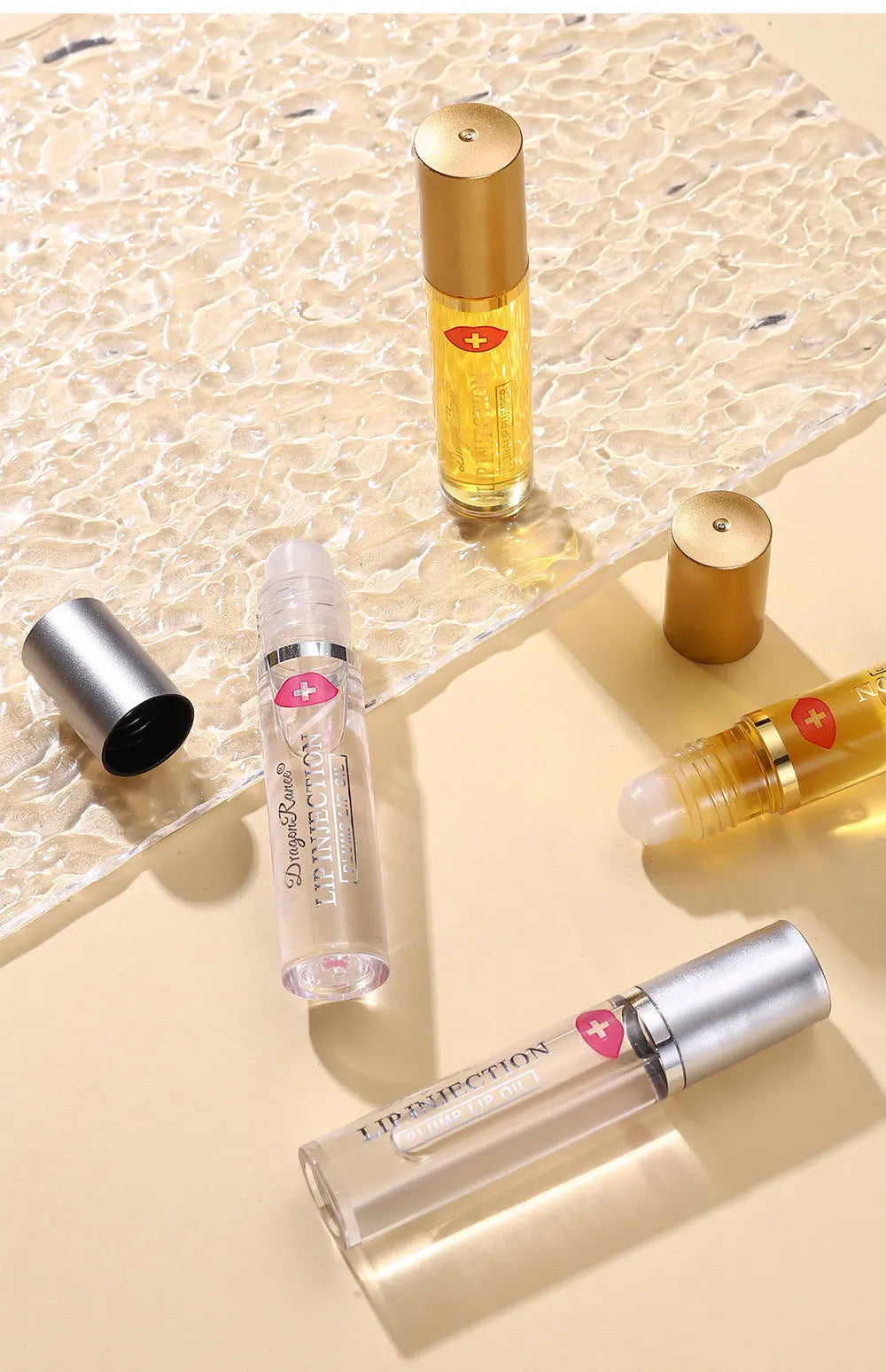 Instant Volumizing Lip Plumper Oil Lip Enhancer Moisturizing Anti-Wrinkle Lip Gloss - Sexy Lip Care Plumping Serum Lipstick