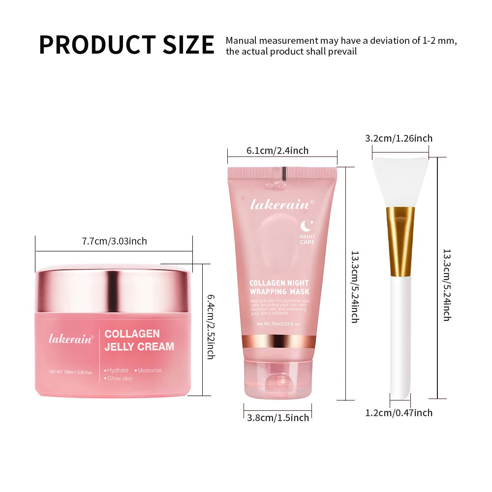Collagen Overnight Peel-Off Mask – Hydrating & Firming Treatment