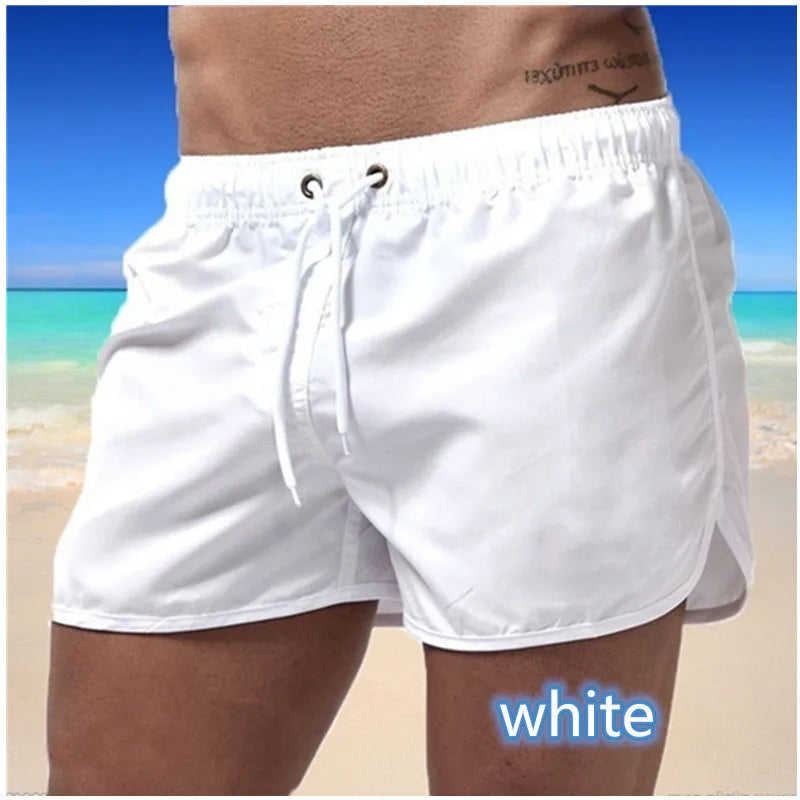 New mesh breathable fitness men's shorts speed dry pants summer thin training pants