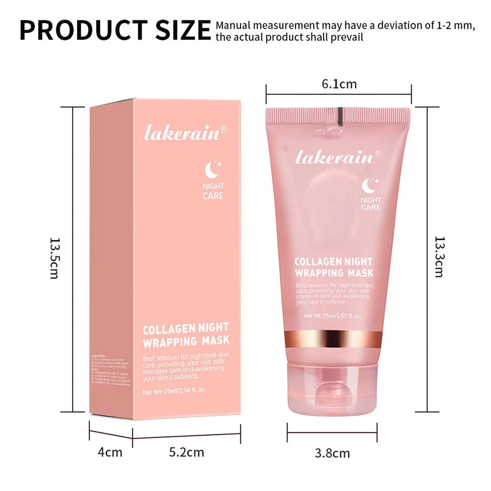 Collagen Overnight Peel-Off Mask – Hydrating & Firming Treatment