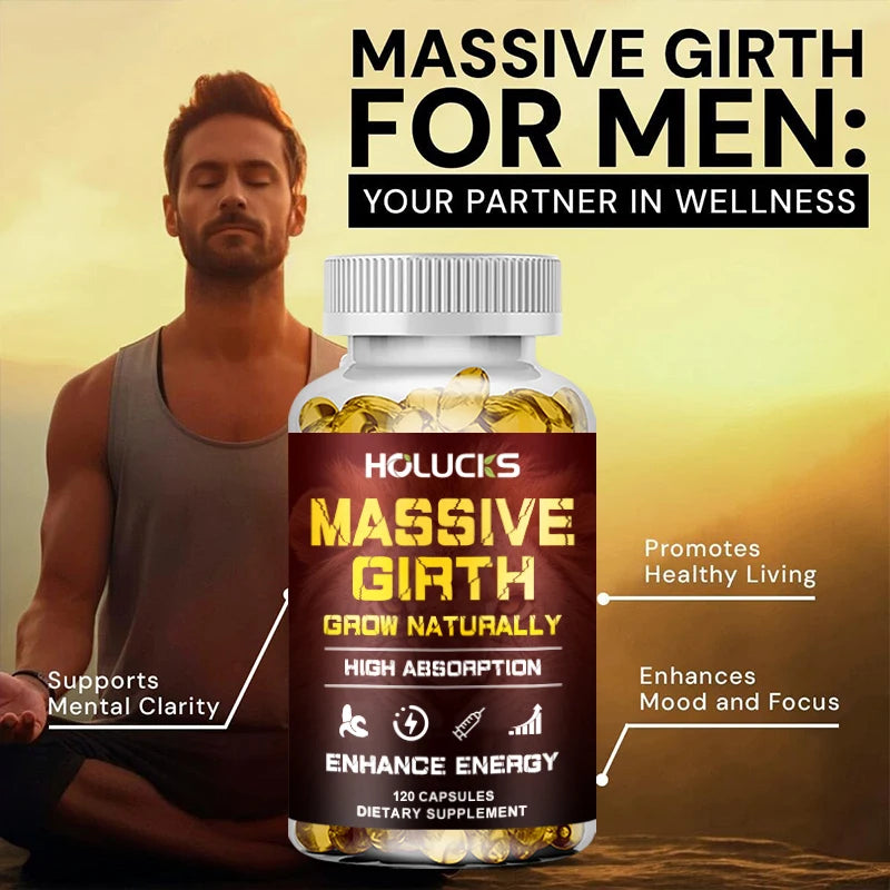 Men's Performance & Vitality Supplement – Tribulus, Maca, Ginseng & Ashwagandha Formula