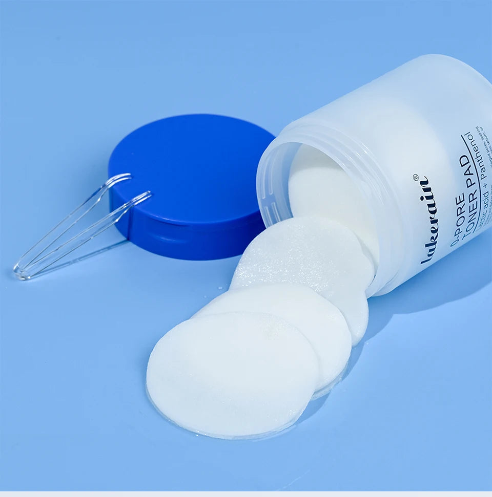 Dual-Textured Facial Toner Pads for Exfoliation and Pore Care