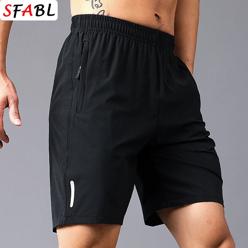Thin Breathable Beach Short Pants Quick Dry Shorts Men's Football Soccer  Jogging Fitness