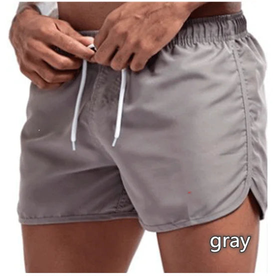 New mesh breathable fitness men's shorts speed dry pants summer thin training pants