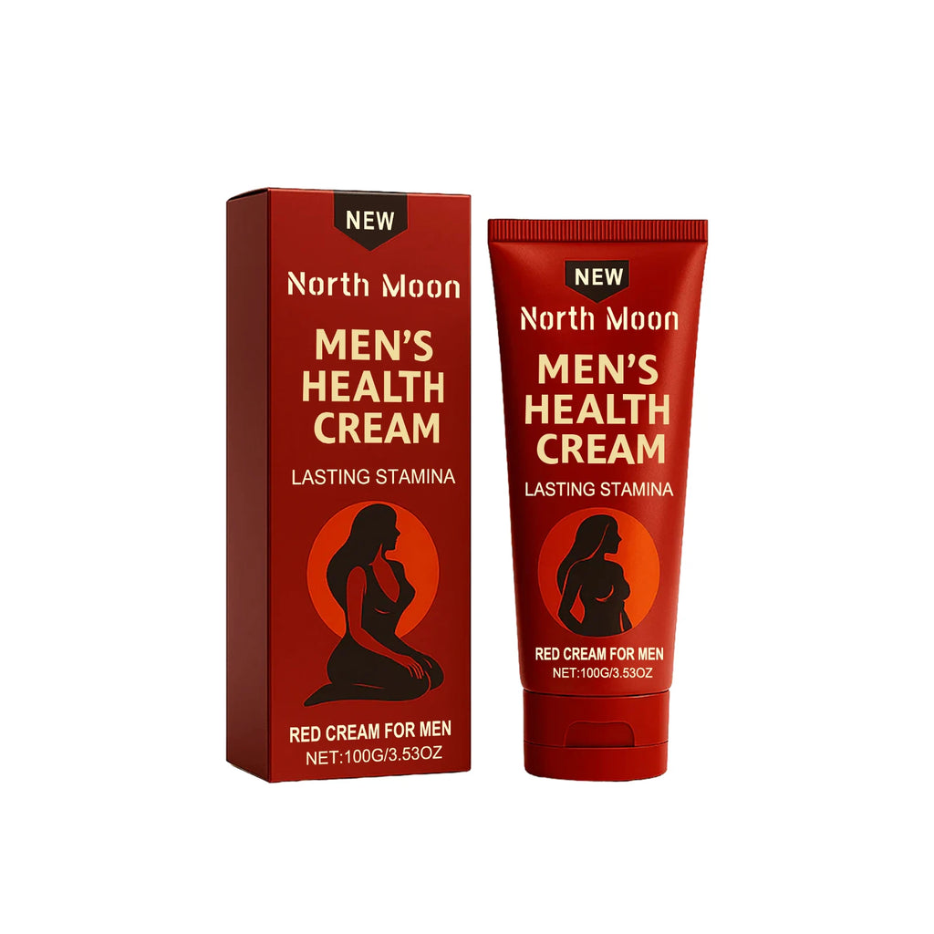 Men's Daily Nourishing Face Cream – Gentle Whole-Face Moisturiser & Massage Care, 100g