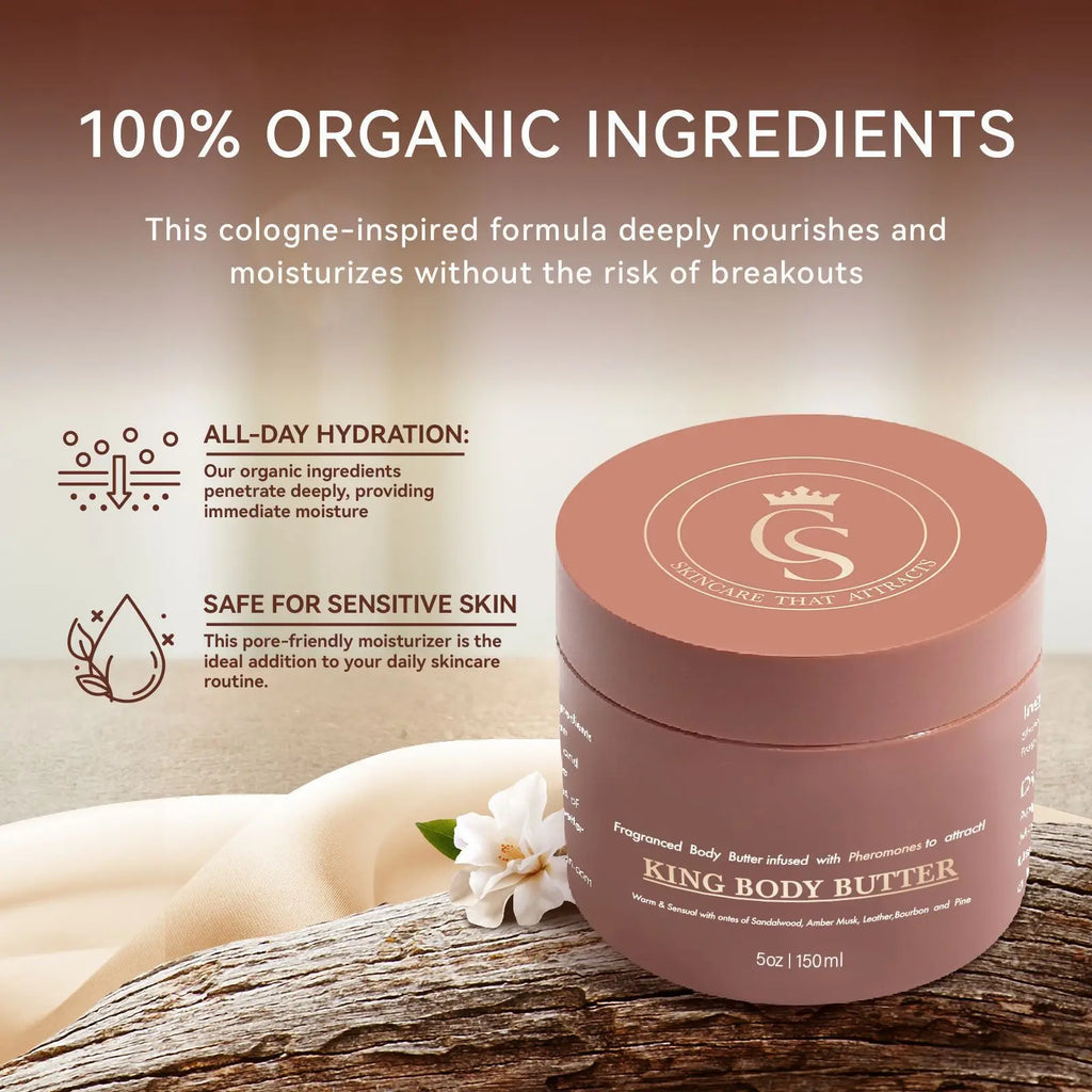 Cologne Body Butter Moisturizing Cream