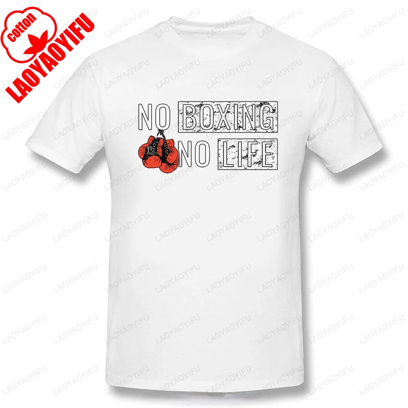 No Boxing No Life Printed T-shirt