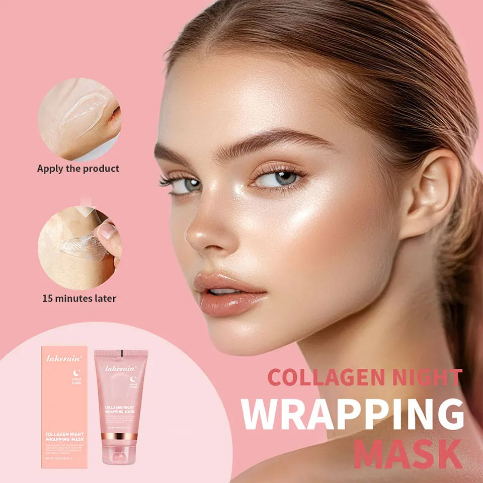 Collagen Overnight Peel-Off Mask – Hydrating & Firming Treatment