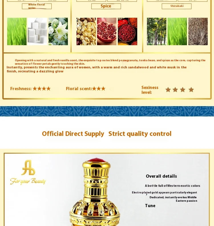 Arabian Perfume Pheromone Floral for Women