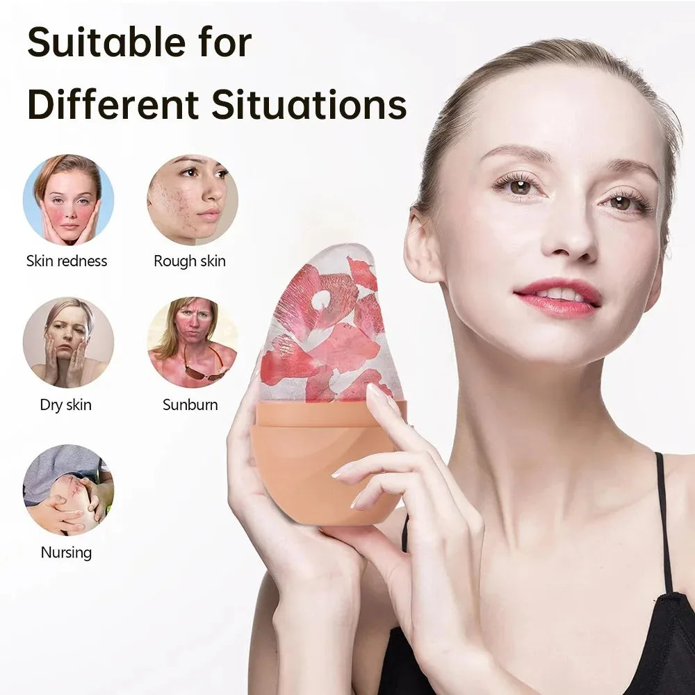 Ice Facial Roller Mold | Pore-Tightening Cryo Skin Care Tool