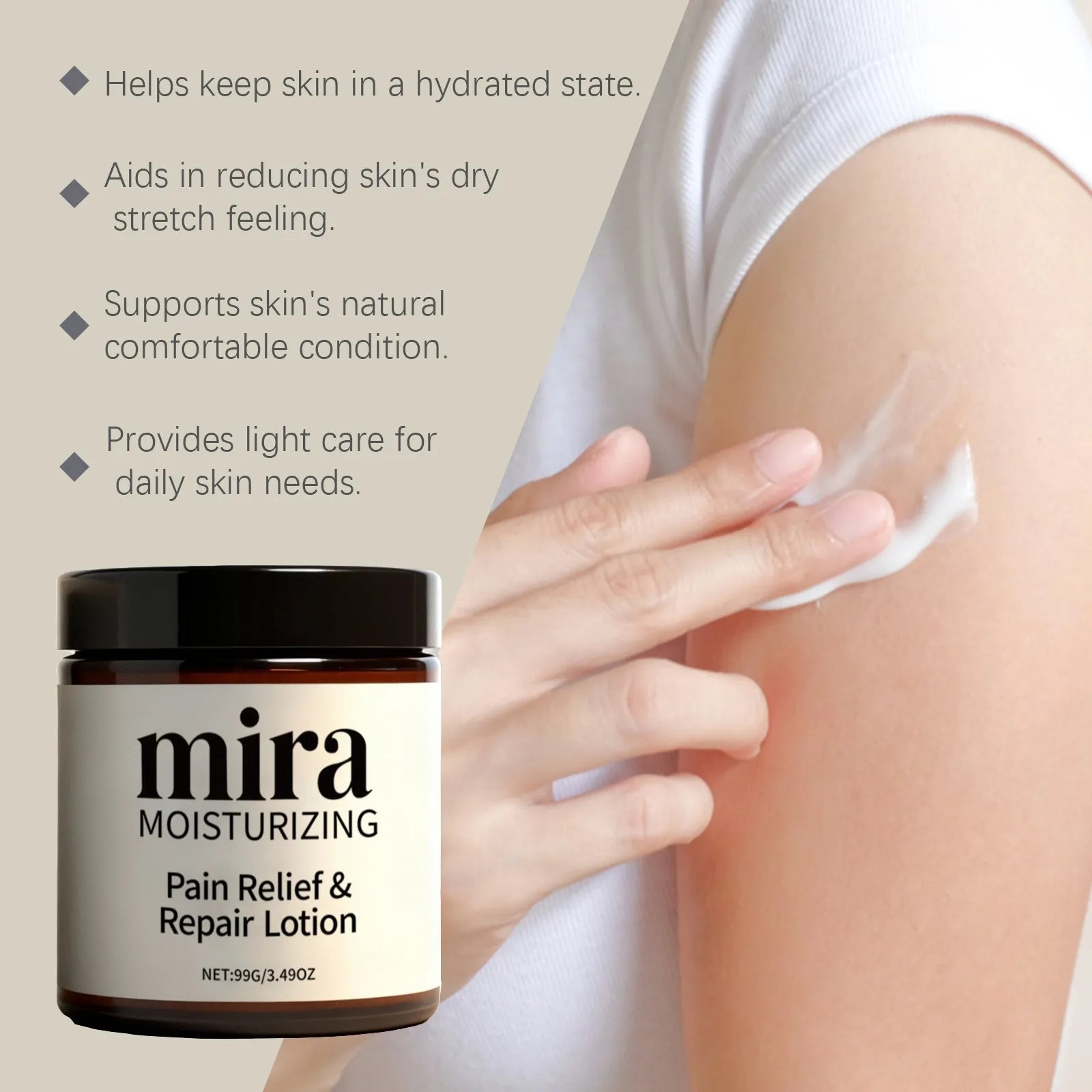 Body Moisturizing Lotion Hydrating Cream For Dry Skin Non Greasy Smoothing Soft Skin Fast Absorbing Long Lasting Body Care
