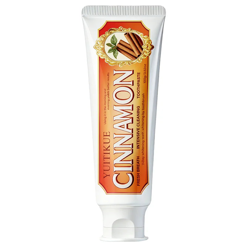 Cinnamon Toothpaste - Gentle Cleansing, Gum Protection & Fresh Breath for Healthy Teeth