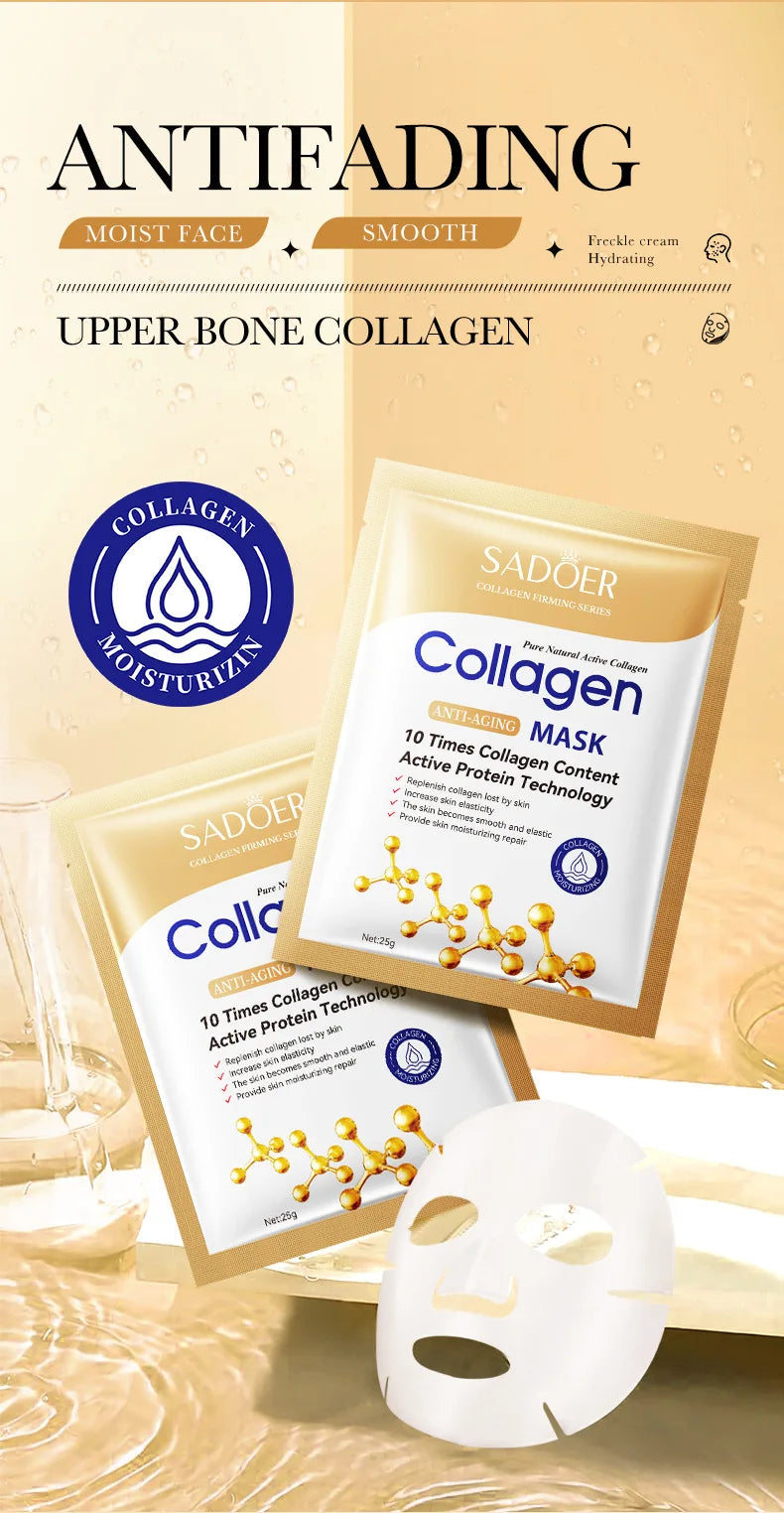 Collagen Renewal Face Mask — Set of 10