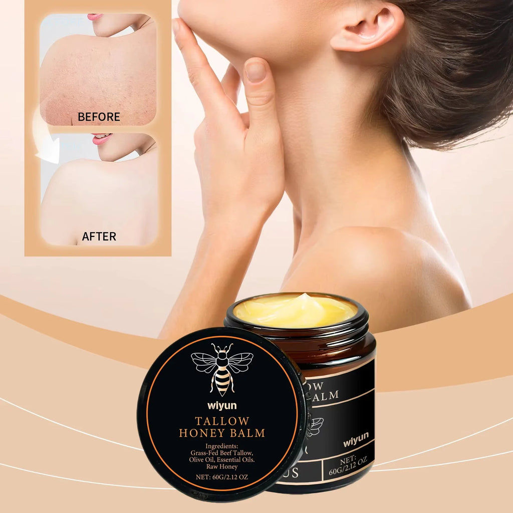 Beef Tallow Face Cream Improves Loose Skin Lasting Moisturizing Soothing Anti Aging Lifting Brightening Nourishing Skin Care