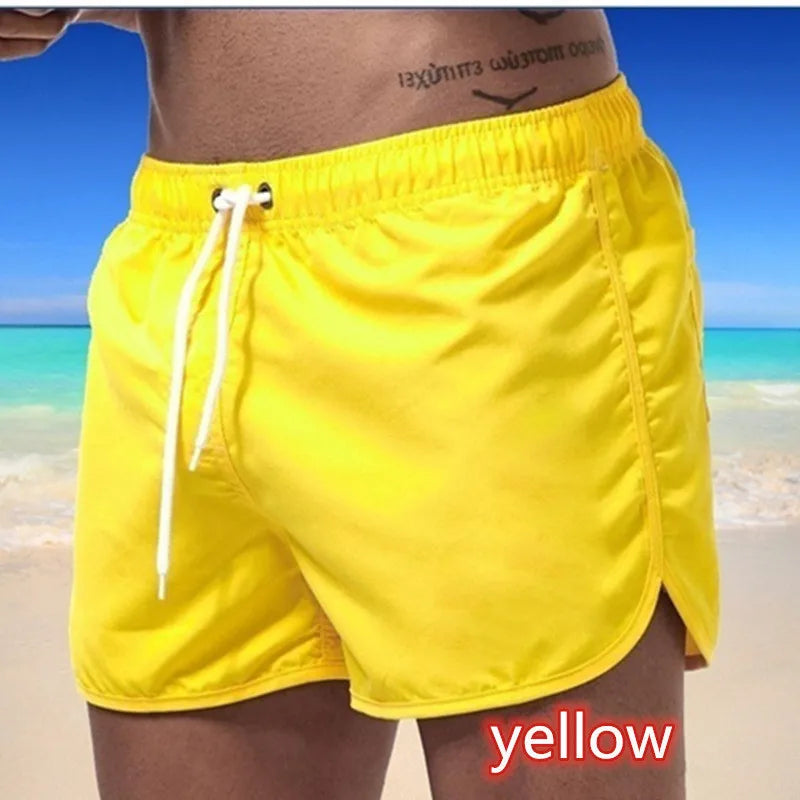 New mesh breathable fitness men's shorts speed dry pants summer thin training pants