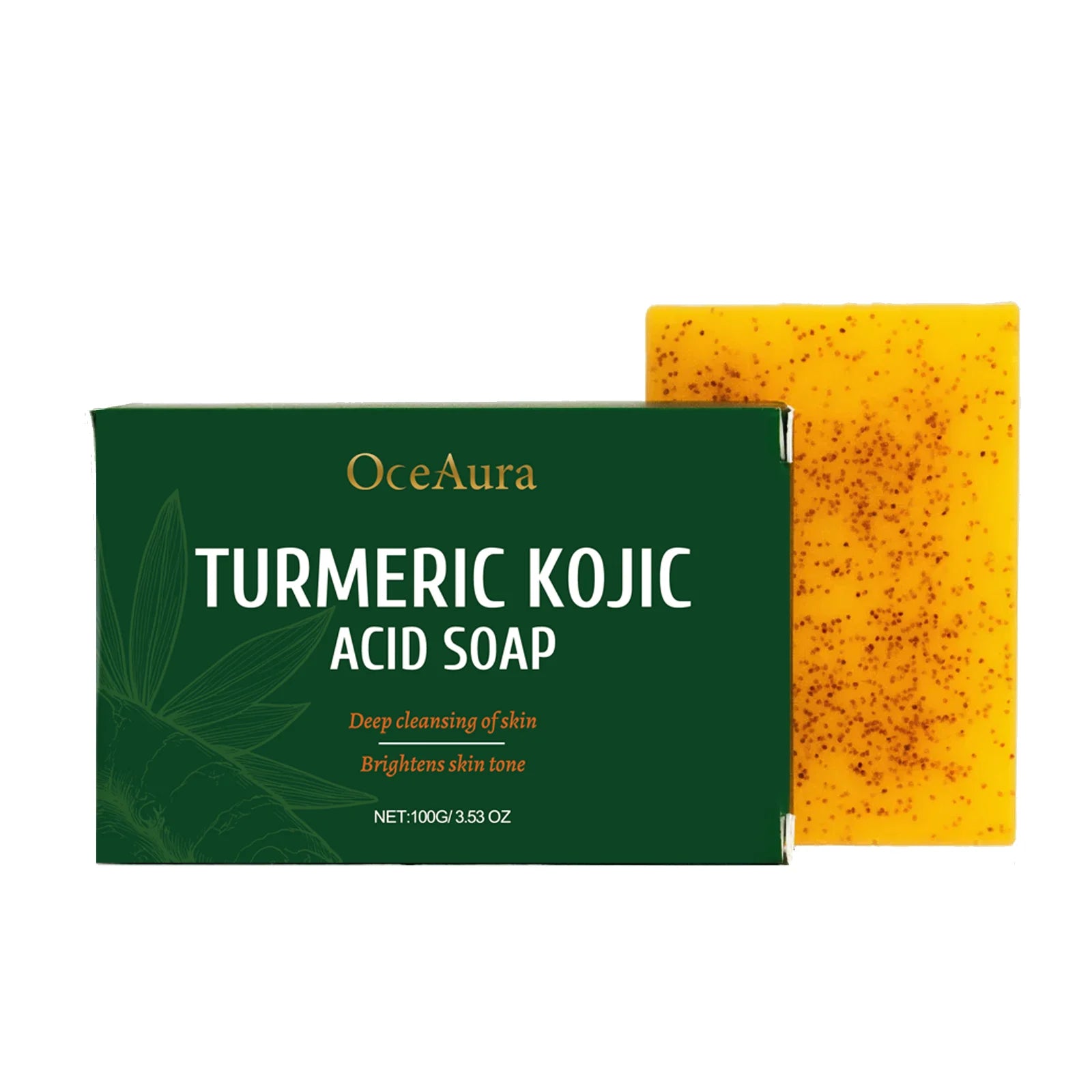 Turmeric  Soap Deep Hydration Brightening  Soft Smooth  Skin Lightening Soap 100g