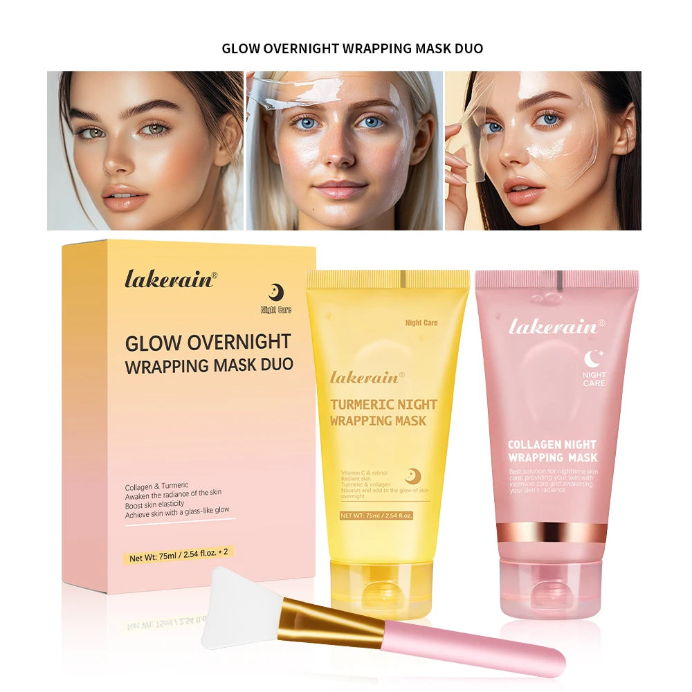 Collagen Overnight Peel-Off Mask – Hydrating & Firming Treatment