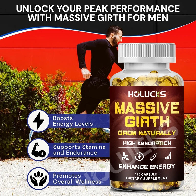 Men's Performance & Vitality Supplement – Tribulus, Maca, Ginseng & Ashwagandha Formula