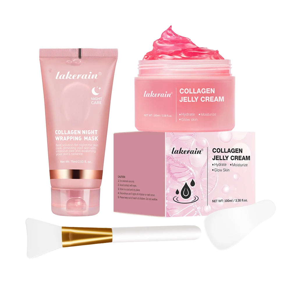 Collagen Overnight Peel-Off Mask – Hydrating & Firming Treatment