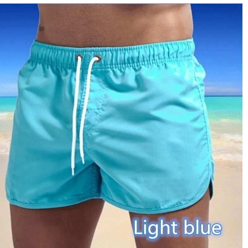 New mesh breathable fitness men's shorts speed dry pants summer thin training pants