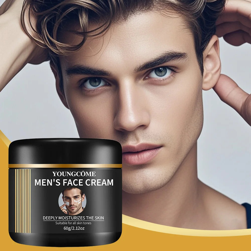 Men's Retinol Anti-Aging Face Cream — Wrinkle Smoothing & Skin Firming