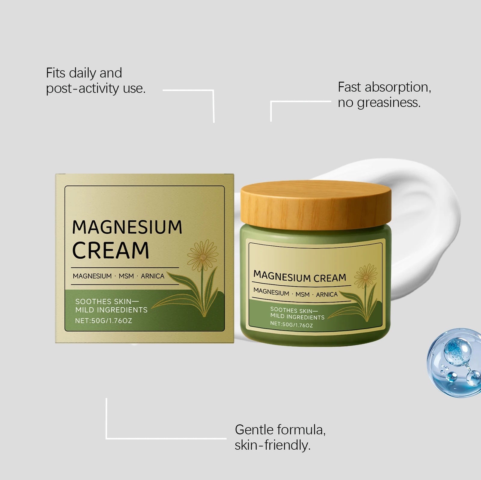 Natural Soothing Body Lotion Moisturizing Body Care