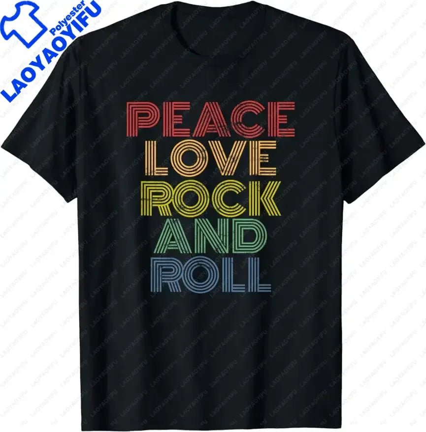 PEACE SIGN Love 60s Style Tie Dye Hippie Costume Shirt Unisex Style Shirts for Women Casual Tops Print Streetwear T-shirts