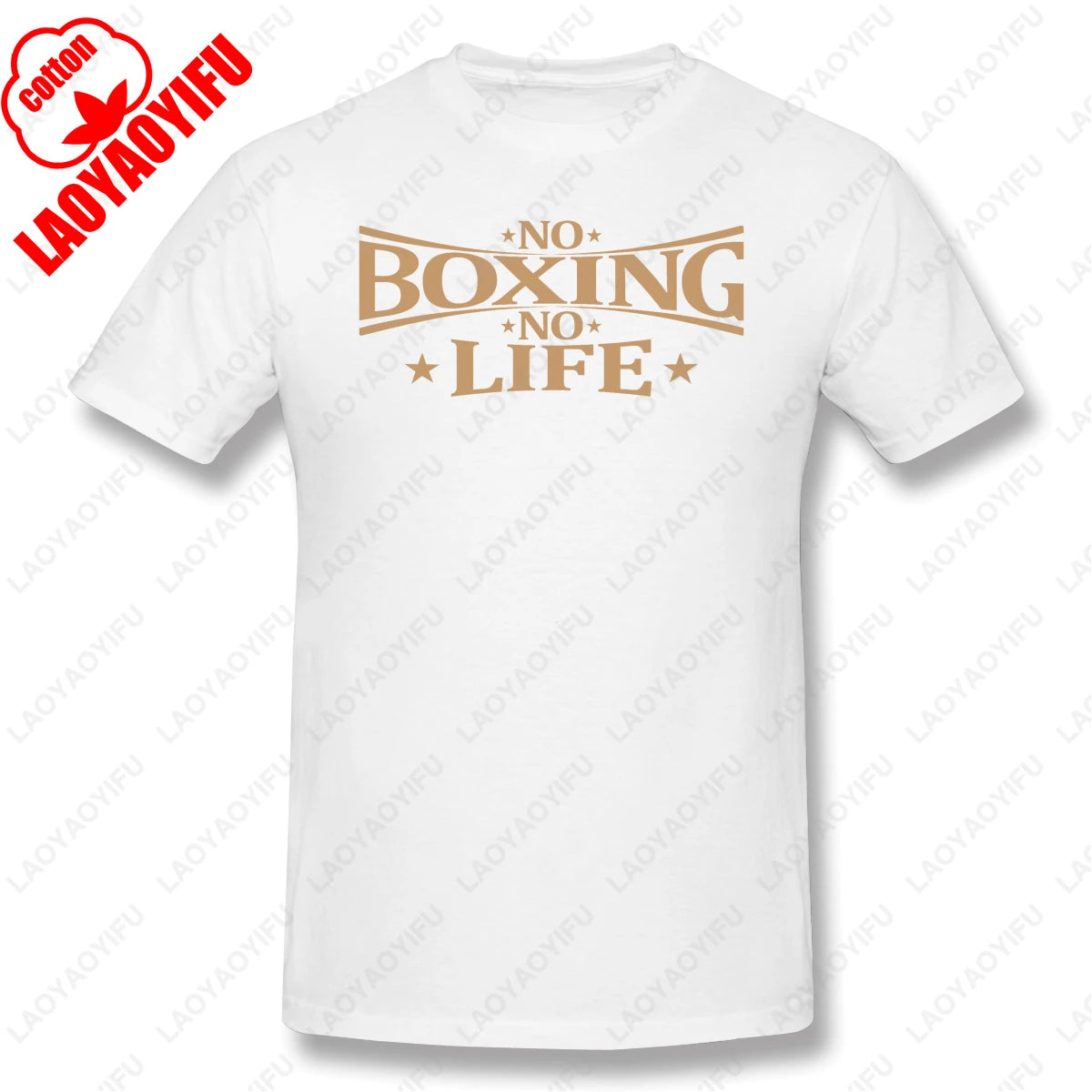 No Boxing No Life Printed T-shirt
