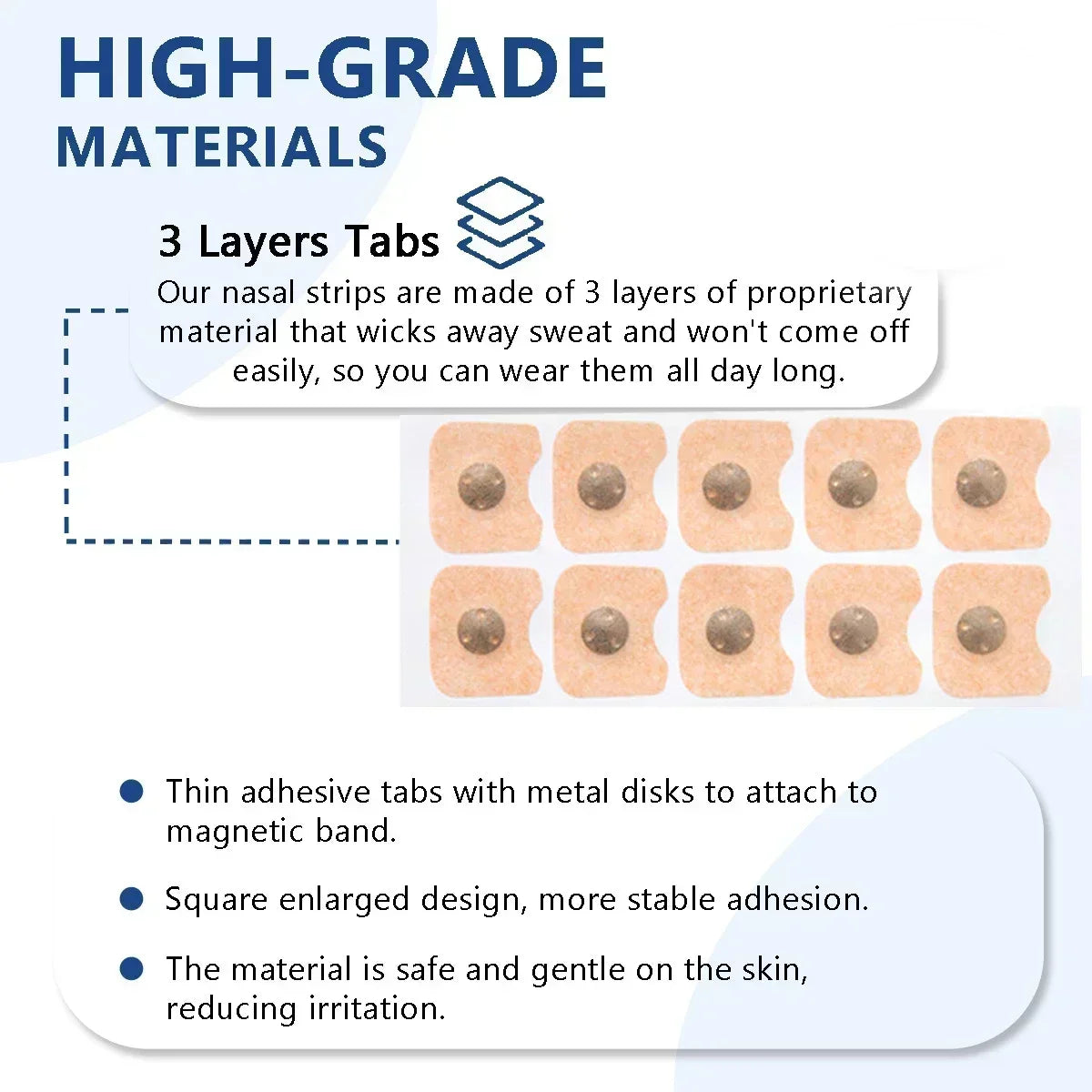 Nasal breathing dilators Magnetic Nasal Strips Increase Air Improve Sleep Quality Reduce SnoringU