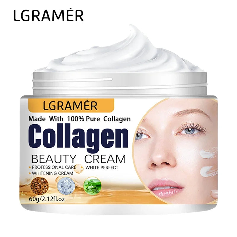 Collagen Boost Eye & Face Cream — Anti-Aging Korean Essence