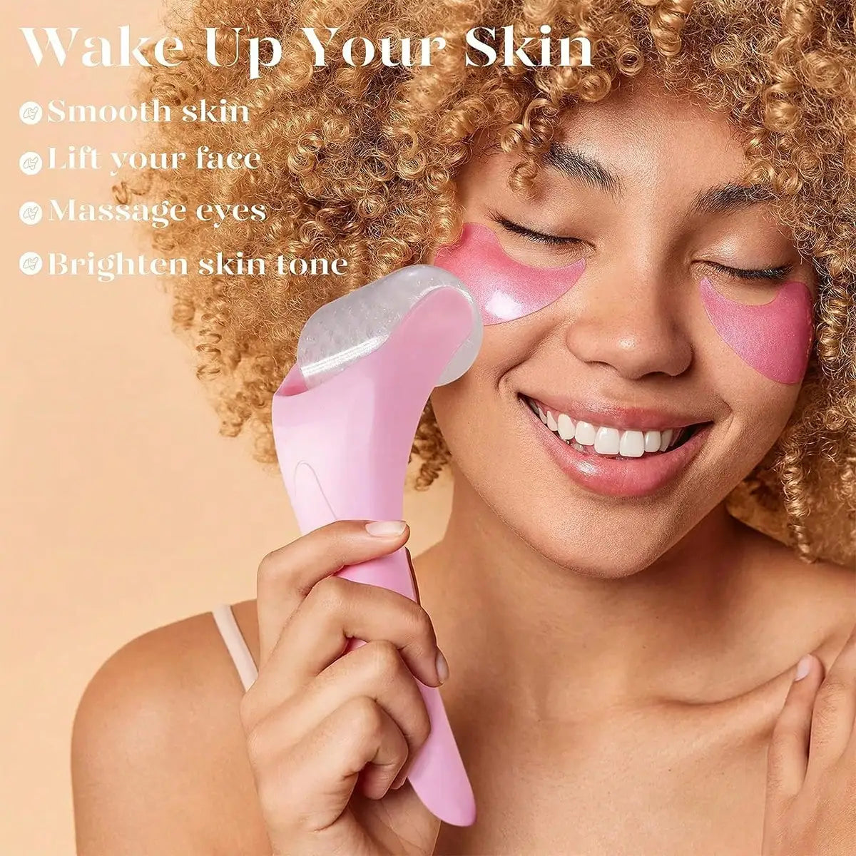 Botanica Luxe Facial Ice Roller | De-Puffing & Skin-Soothing Massage Tool