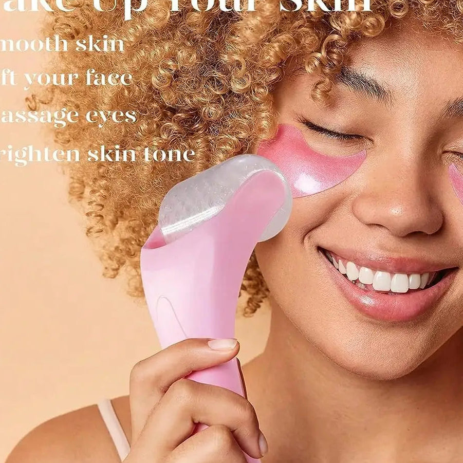Botanica Luxe Facial Ice Roller | De-Puffing & Skin-Soothing Massage Tool