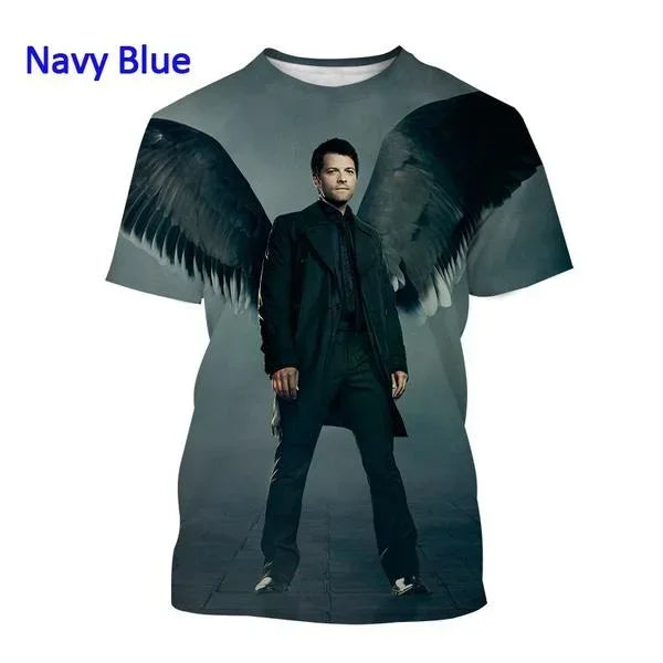 Short Sleeve Hip Hop Street Unisex Oversized Men's T Shirt
