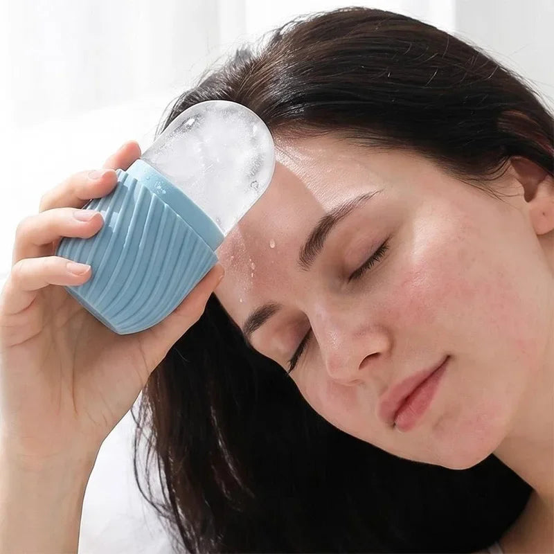 Facial Ice Roller — Pore-Minimizing Skin Care Massage Tool