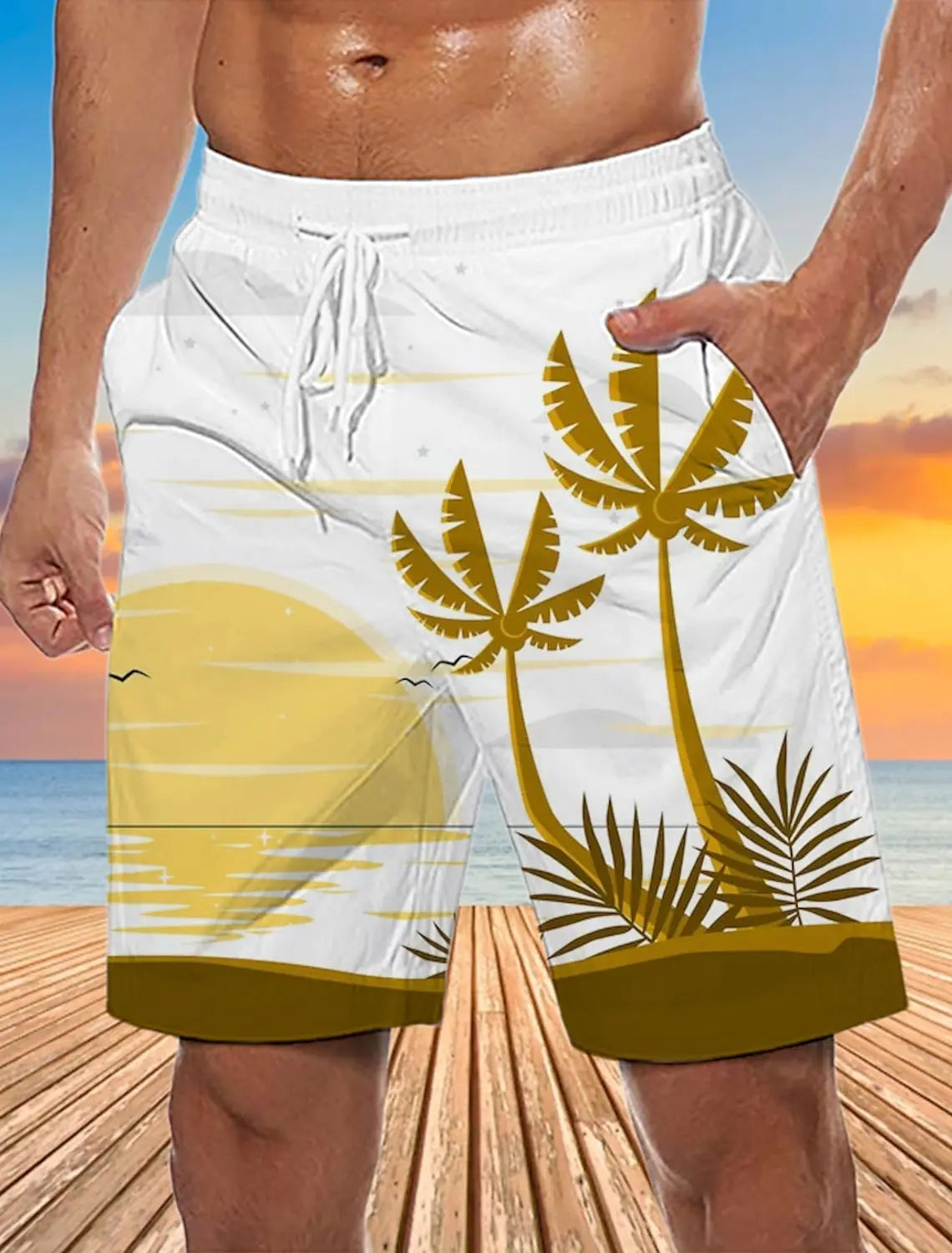 Men's Board Shorts Swim Shorts Bermuda shorts Beach Shorts