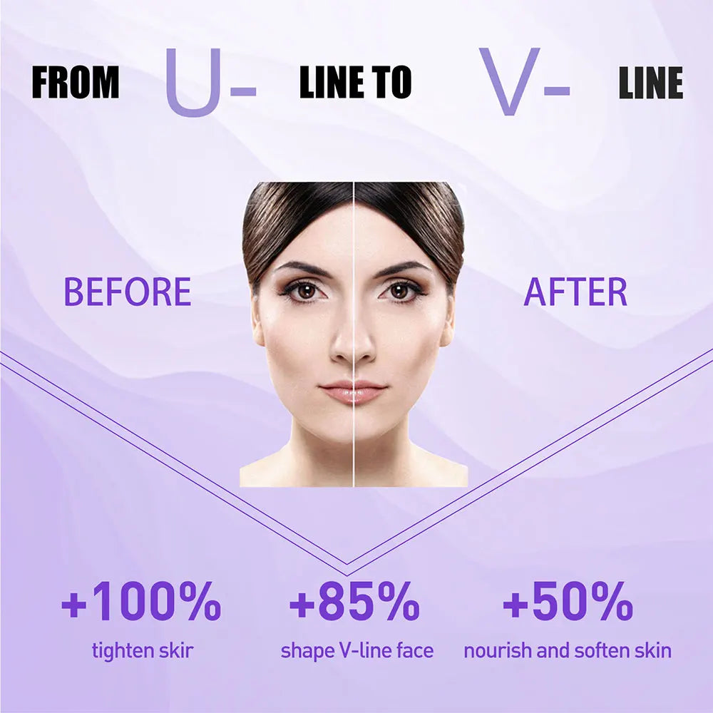 2Pcs Firming Face-lift Slimming Cream V-Shape Slimming Removal Masseter Muscle Double Chin Face Fat Burning Anti-Wrinkle Product