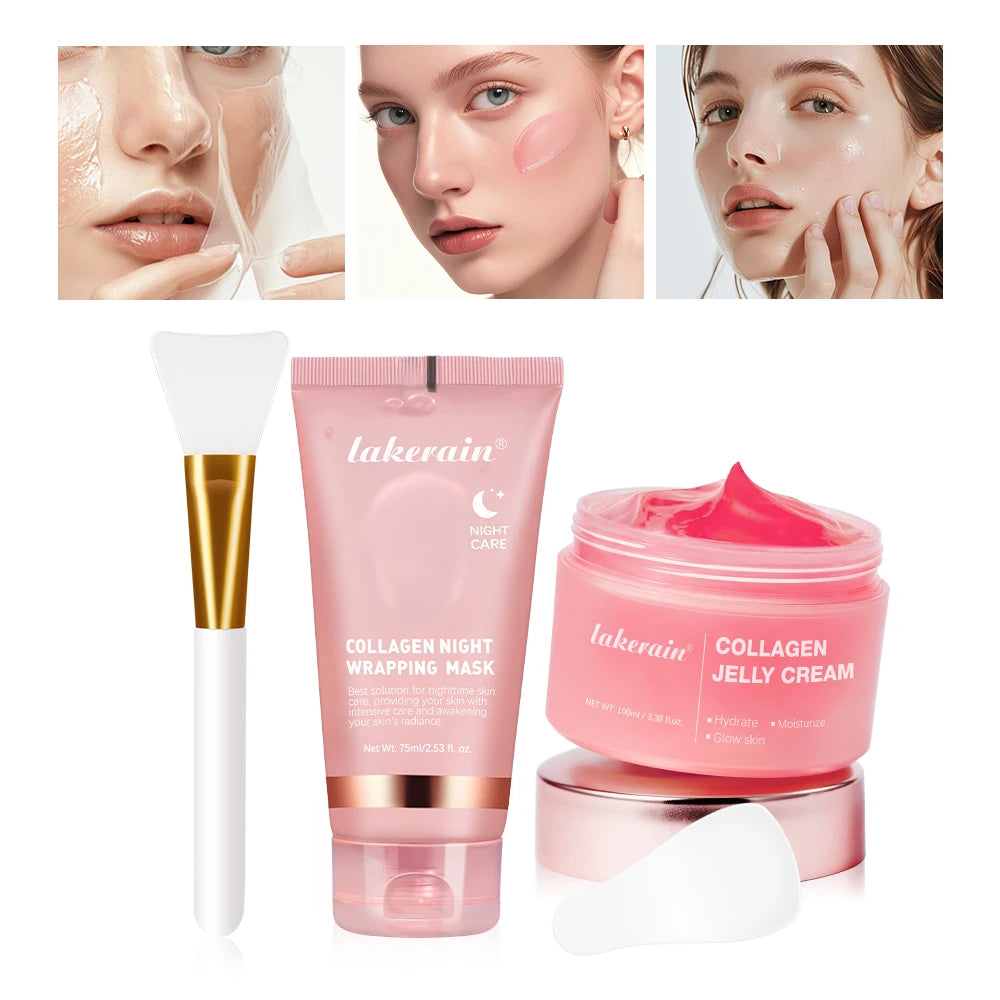 Collagen Overnight Peel-Off Mask – Hydrating & Firming Treatment