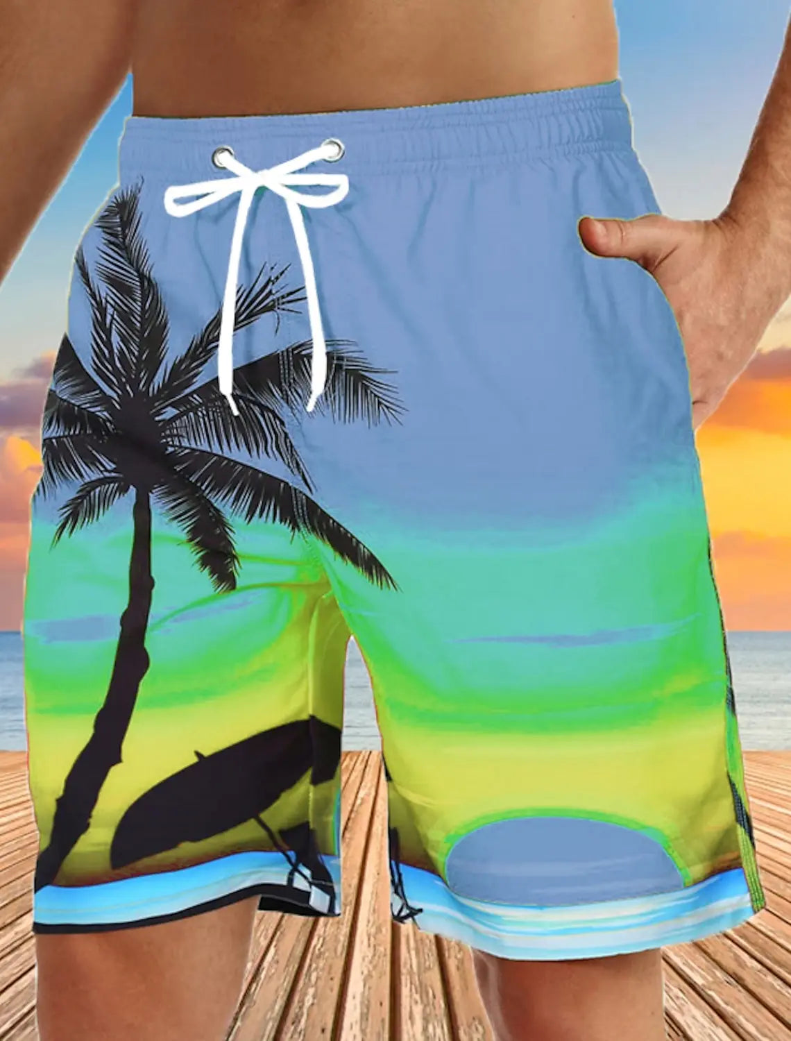 Men's Board Shorts Swim Shorts Bermuda shorts Beach Shorts