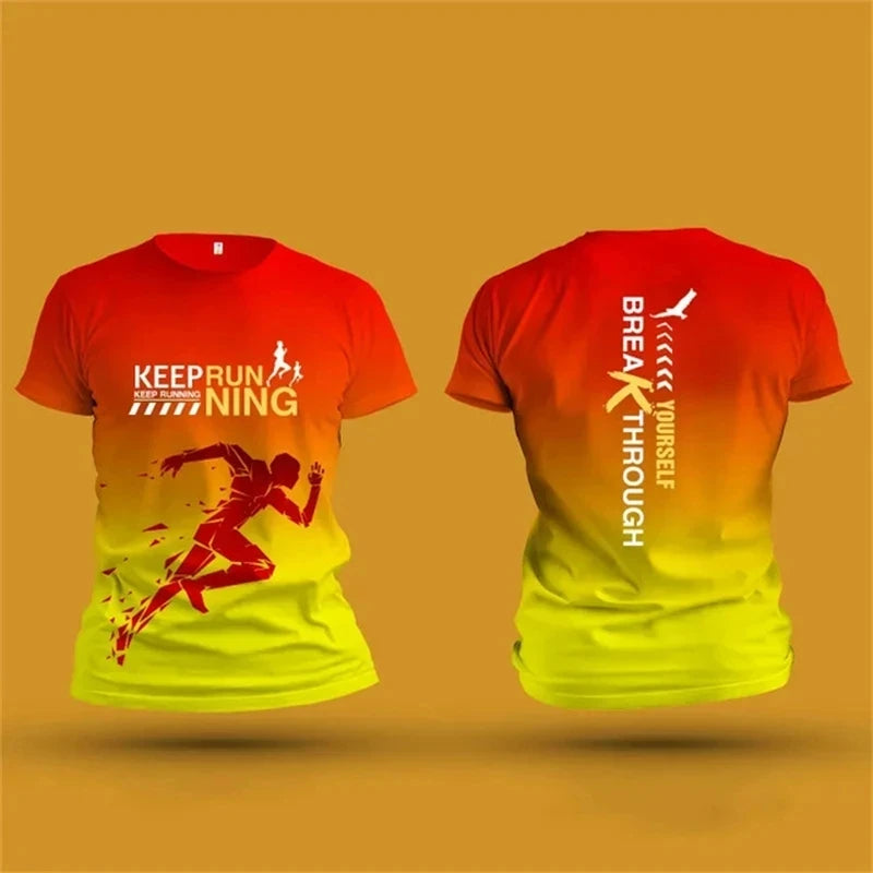 Men's T shirt Outdoor Fitness  Sports T-Shirts