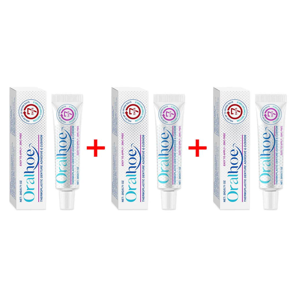 Thermoplastic Denture Adhesive Cushion Reduce Gum Pain Friction False Teeth Bonding Prosthesis Lasting Fixing Oral Care Products