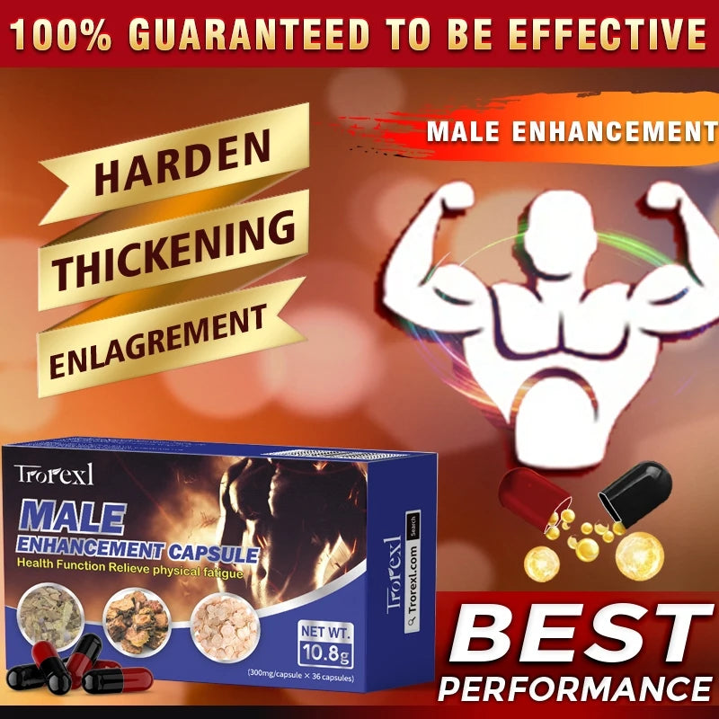 Epimedium & Ginseng Vitality Capsules for Men | Natural Stamina & Reproductive Health Support