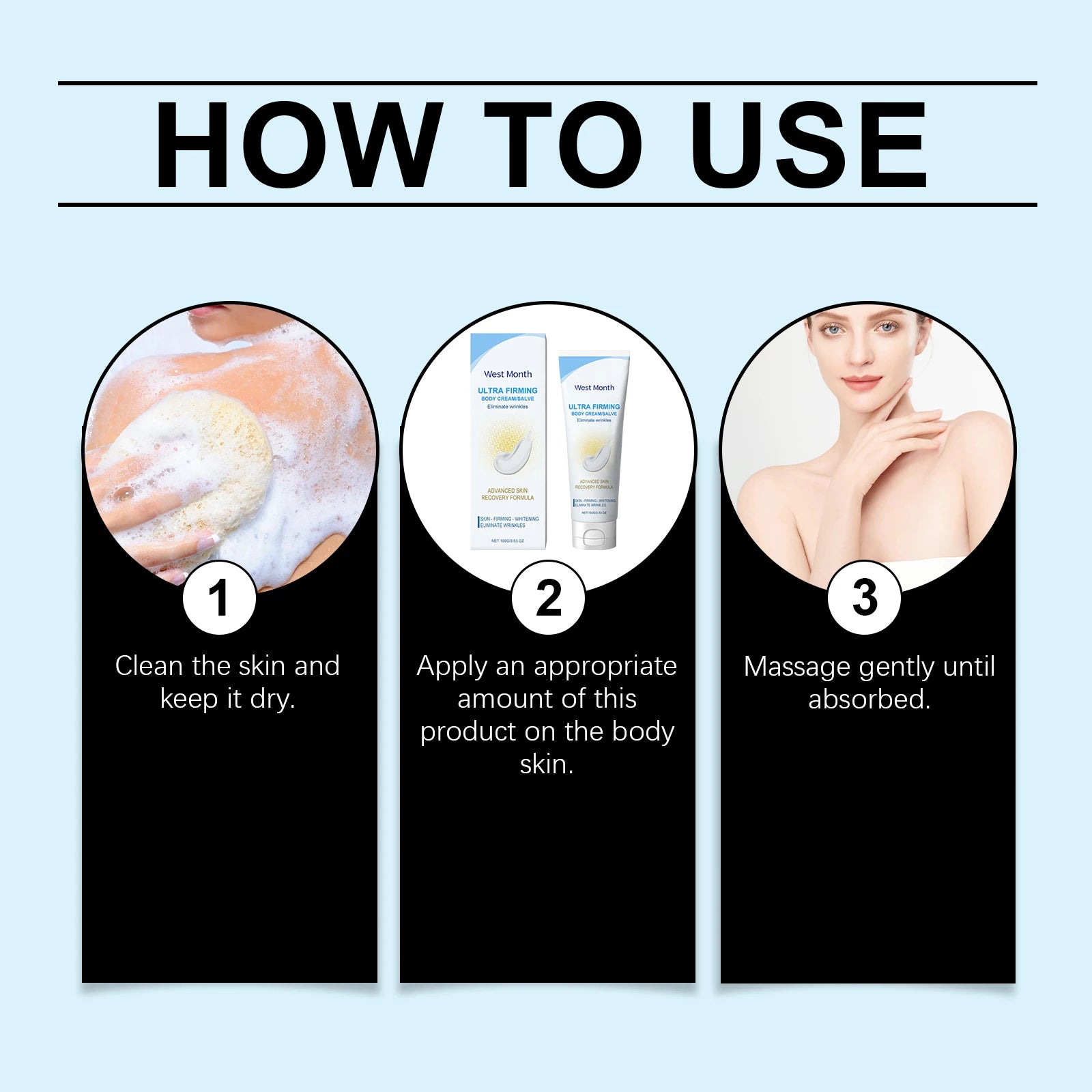 Body Lotion Moisturizes &Beautifies  Skin Reducing Fine Lines