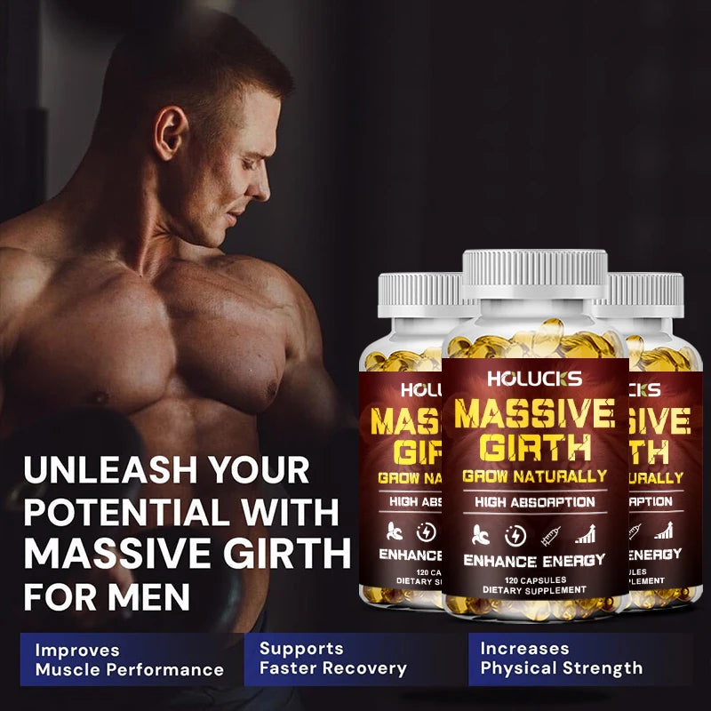 Men's Performance & Vitality Supplement – Tribulus, Maca, Ginseng & Ashwagandha Formula