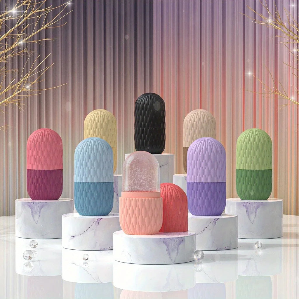 Ice Face Roller — Reusable Silicone Cryo Massage Tool