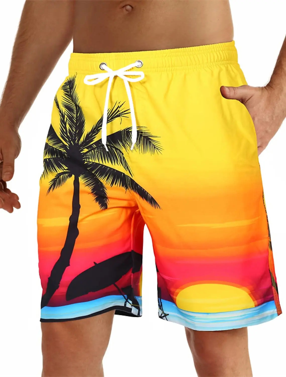 Men's Board Shorts Swim Shorts Bermuda shorts Beach Shorts