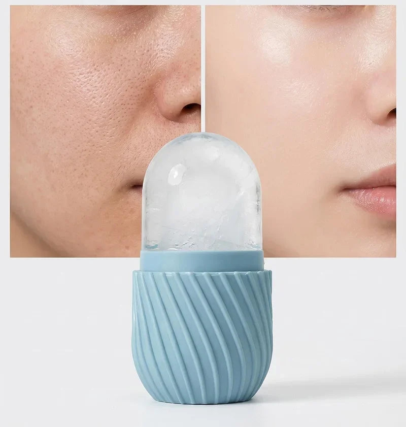 Facial Ice Roller — Pore-Minimizing Skin Care Massage Tool